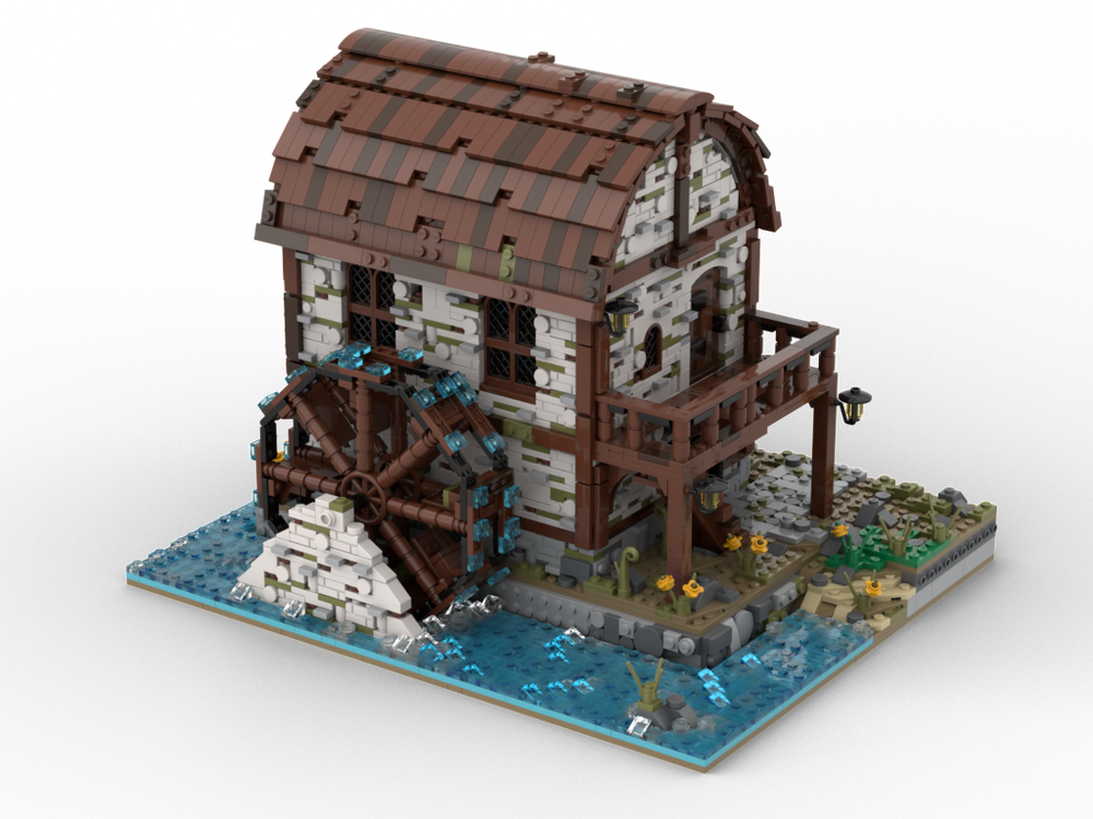 Lego Medieval watermill
