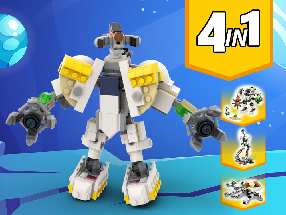 Lego 31115 Droid Miner Alternative Build