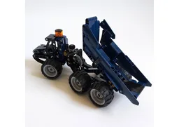 Blue Mini Dump truck