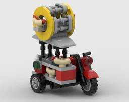 Big O's Sidecar Hot Dogs (Motorcycle Hot Dog Stand) *FREE*