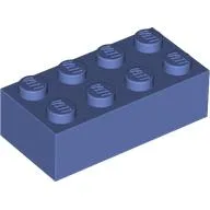Brick 2 x 4 / Medium Bluish Violet