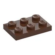 Plate 2 x 3 / Brown