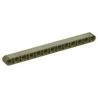 Technic Beam 1 x 13 Thick / Olive Green