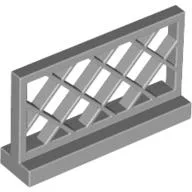 Fence Lattice 1 x 4 x 2 / Light Bluish Gray