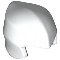 Head Wrap Top Half / White