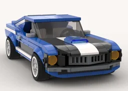 Classic Ford Mustang hatch-back