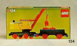 Mobile Crane and Waggon