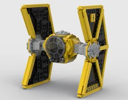 Mining Guild TIE Starfighter, Set 75300 MOD