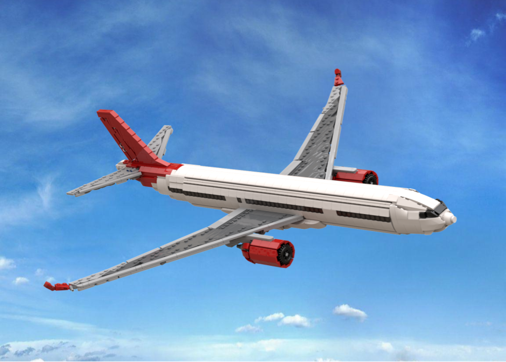 Lego Airbus A330-900neo - Virgin Atlantic Livery (1:100)