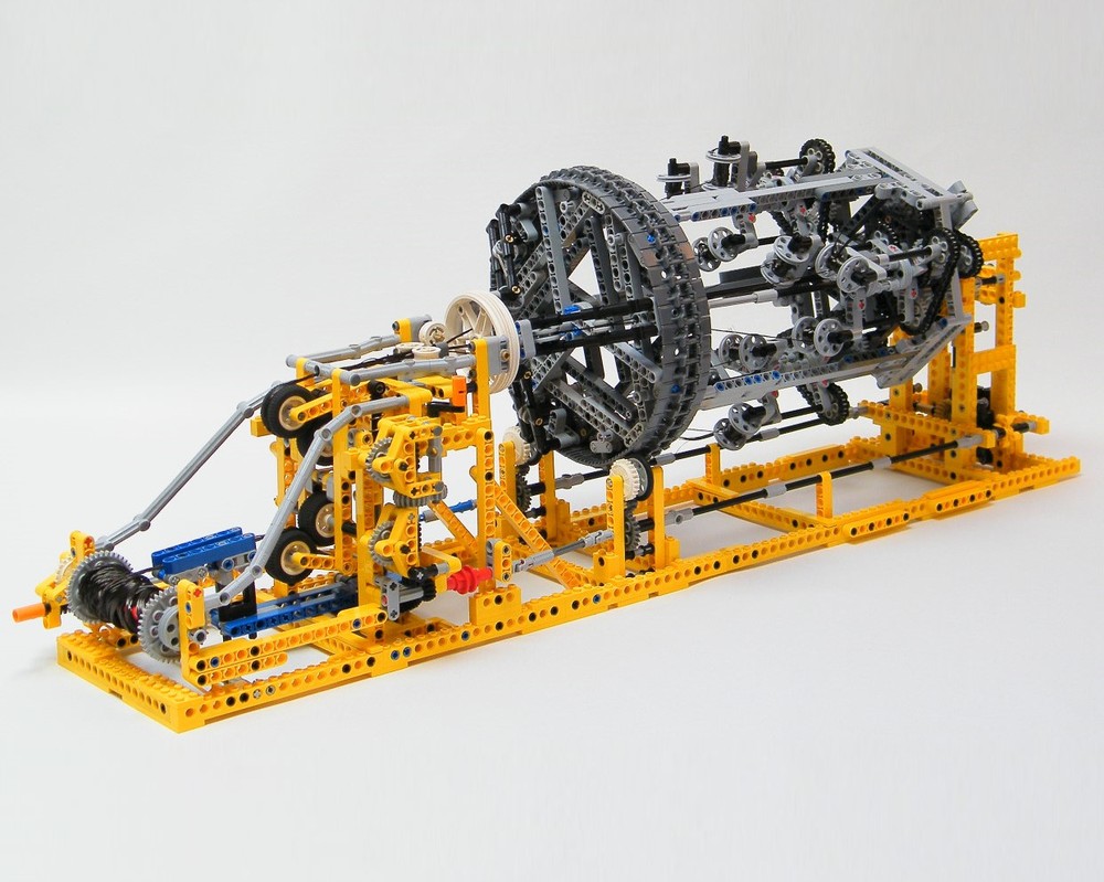 Lego Braiding Machine