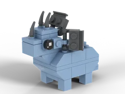 Trixy The Tiny Dinosaur Triceratops