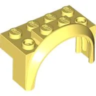Wheel Arch, Mudguard 4 x 2 x 2 1/2 / Bright Light Yellow