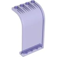 Panel 3 x 4 x 6 Curved Top / Trans-Purple