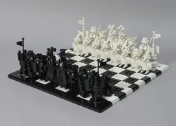 Technic Chess board with pieces