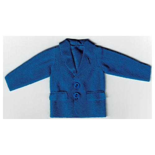 Lego Scala, Jacket with 2 Flap Pockets, 2 Buttons and Collar / Blue