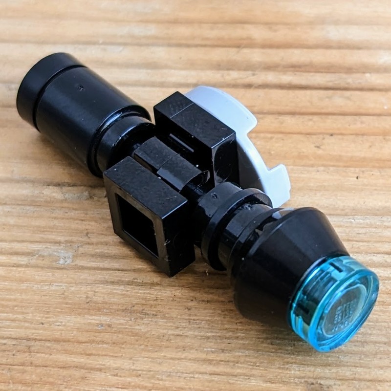 Lego Mandalorian Helmet Torch