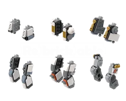 Add-On Pack: Mech Legs - (MOC-190608 Modification)