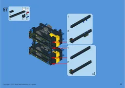 Stable compressor with high flow rate