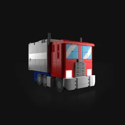 CBB09 Bos Lori G1-inspired Transformable SD Optimus Prime