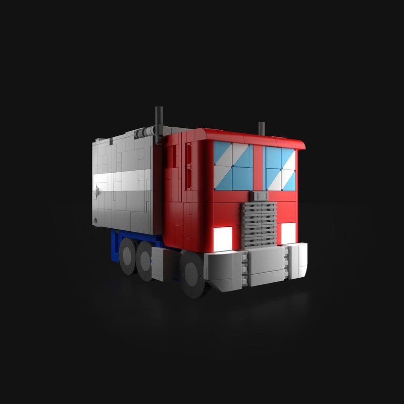 Lego CBB09 Bos Lori G1-inspired Transformable SD Optimus Prime