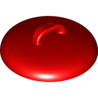 Lego Duplo Kettle Lid With Handles / Red