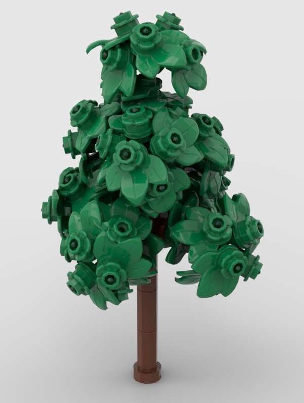 Lego Small deciduous tree in summer