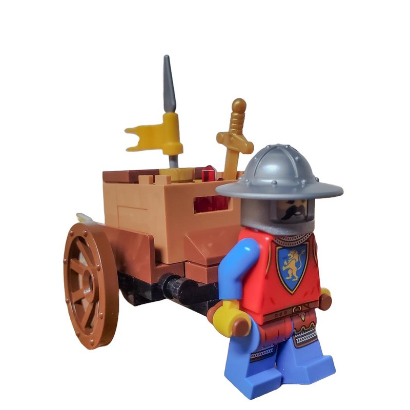 Lego Treasure Cart-1463/1695 Remake