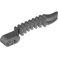 Lego Launcher, Large Figure Weapon, Zamor Sphere Launcher, with Hole and Axle Hole / Flat Silver