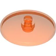 Dish 4 x 4 Inverted [Radar] / Trans-Neon Orange