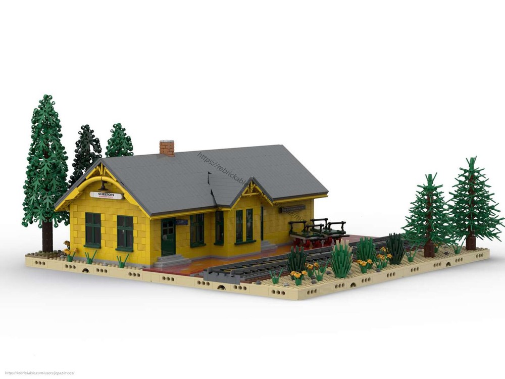 Lego Union Pacific Shelton Depot