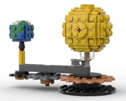 Earth and sun orrery