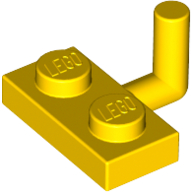 Lego Plate Special 1 x 2 with Bar Up [Horizontal Arm 6mm] / Yellow