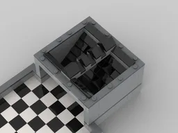 Simple Modular Dice Tower With Teeth