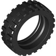 Tyre 43.2 x 14 Offset Tread / Black