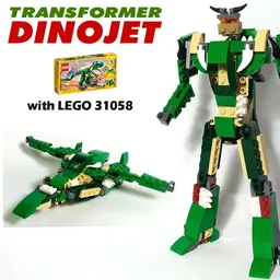 Transformer Jet plane from LEGO Creator set 31058