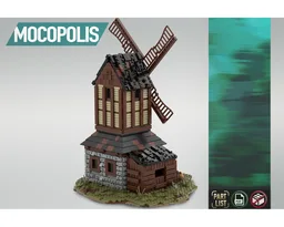 LEGO MOC Medieval Mill
