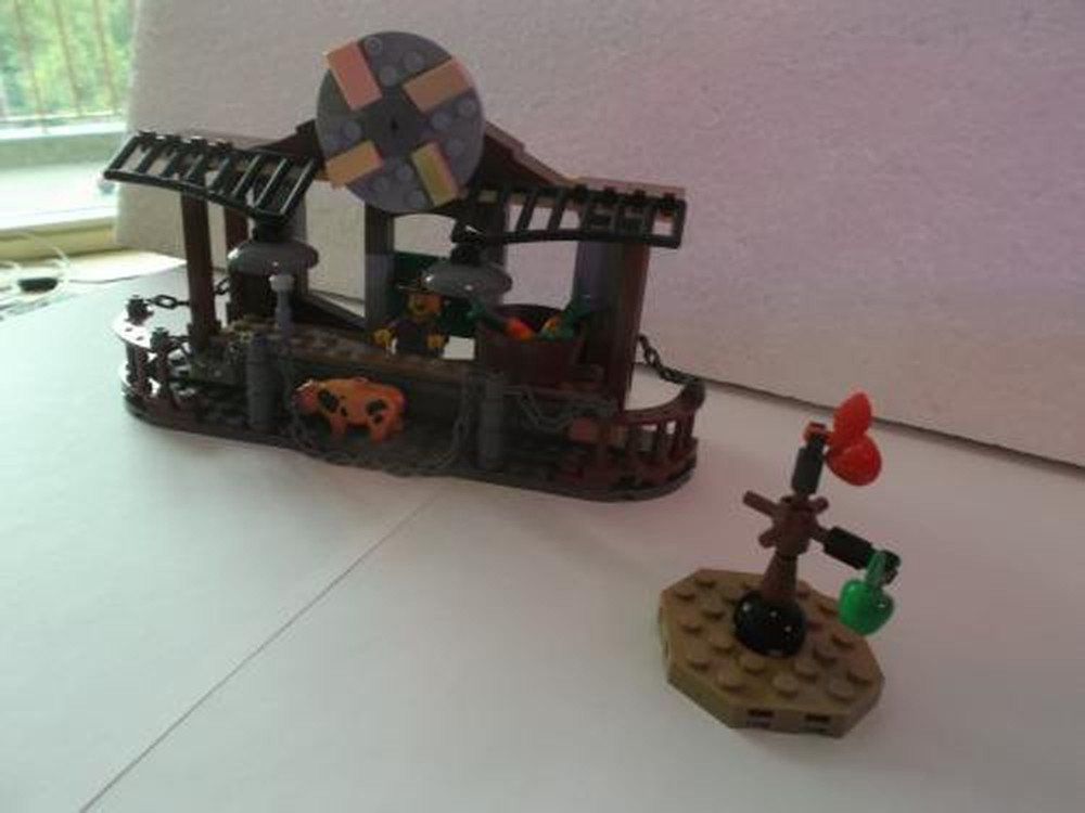 Lego Selling Carrots With Apple Tree