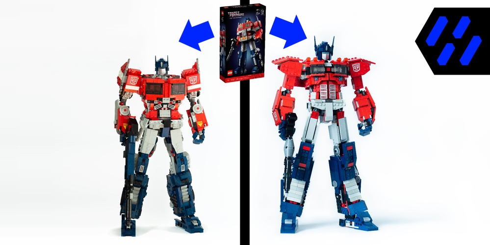 Lego 10302 Optimus Prime Bundle | IDW DonFig ver and Bumblebee ver | Alternate Build
