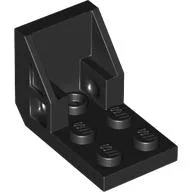 Bracket 3 x 2 - 2 x 2 [aka Space Seat] / Black