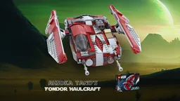 Ahsoka Tano's Fondor Haulcraft - 75362 alternative