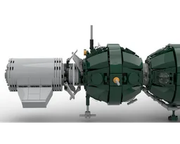 Apollo-Soyuz Docking Module - Minifig Scale