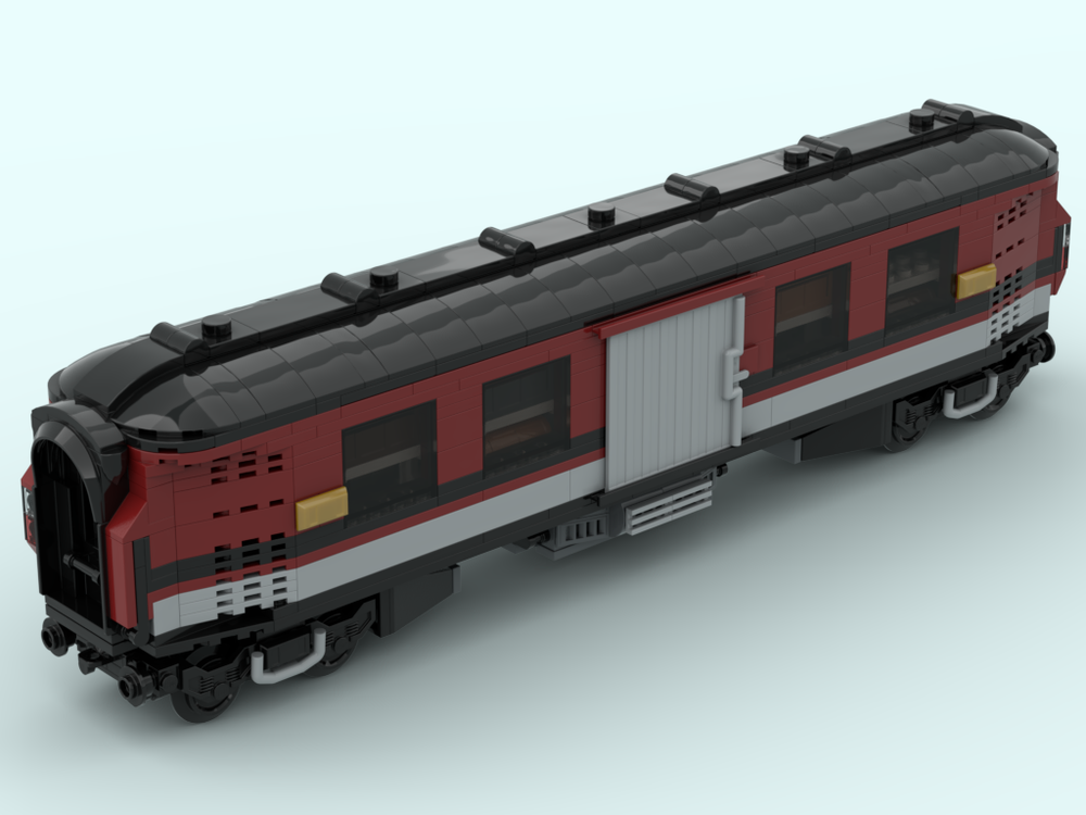 Lego Baggage car with automation