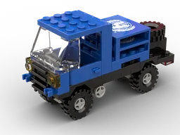 UNICEF flatbed truck