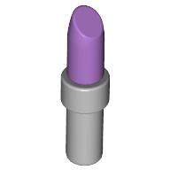 Lego Lipstick with Light Bluish Gray Handle / Medium Lavender