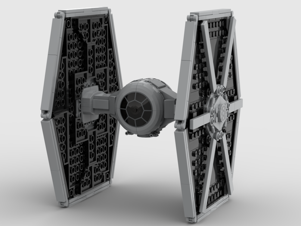 Lego TIE/ln 75347 scale