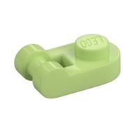 Lego Plate Special 1 x 1 Rounded with Handle / Yellowish Green