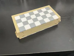 Portable checker game