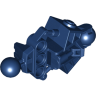 Lego Large Figure Skeletal, Limb, with 2 Ball Joints, and 3 Holes (Vahki) / Dark Blue