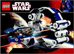 Jedi Starfighter with Hyperdrive Booster Ring