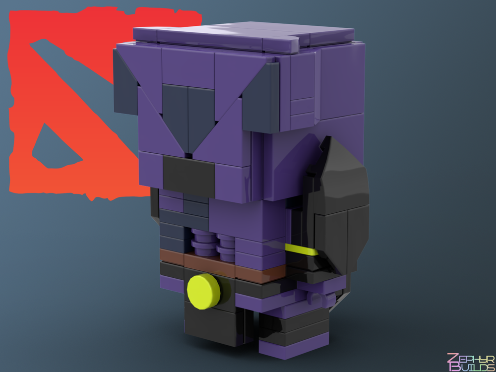 Lego DOTA 2 Faceless Void Brickheadz